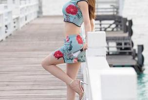 MiStar魅妍社 - 秘书也要美！Olivia童安琪的美图套图，让你感受不一样的职场风采。