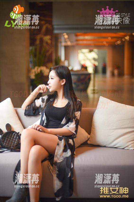 TGOD推女神 - 对，就是她！小九Vin睡衣写真全集，肆意释放的魅力！