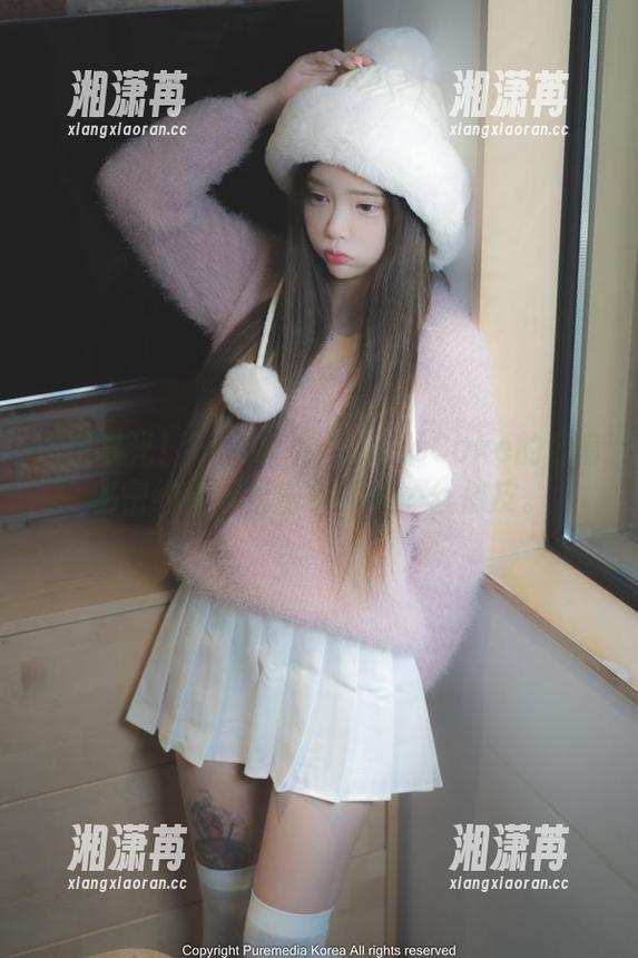 原图曝光！Yuka(유카)BlueCake的全套秘密约会，甜蜜中透着一丝俏皮。