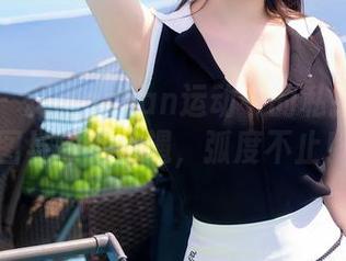 秀人网 - 安然anran运动中的私拍：当美图与动态相遇，弧度不止！
